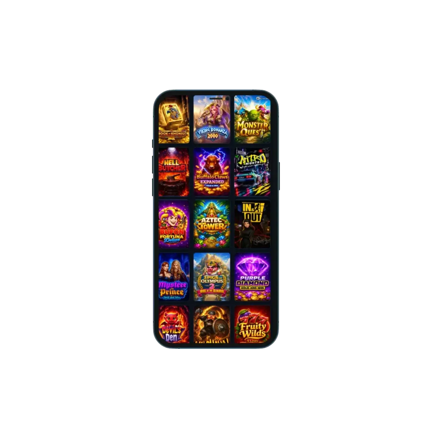 Wettzo slots on mobile